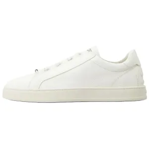 TOD'S Низкие мужские кроссовки белого цвета