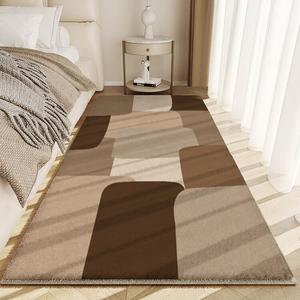 Budis Ковер 120х200 см для спальни/гостиной из искусственного кашемира, утепленный, в мультяшном стиле