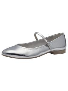 Tamaris Балетки Ballerina in SILVER