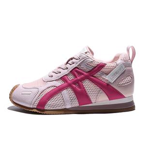 Низкие повседневные туфли женские Junjali, Pink Mesh