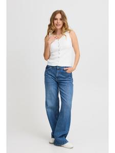 Pulz Вязаный свитер PZSARA стандартного кроя, цвет Blanc de Blanc