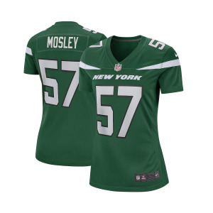 Женское джерси C.J. Mosley Gotham Green New York Jets Game Player Nike, зеленый