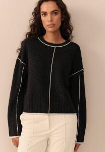 Джемпер Next CREW NECK, Charcoal Tipped/Black