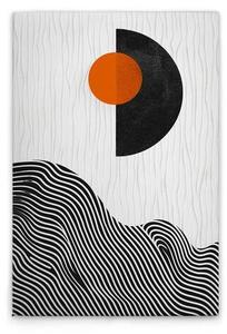 Картина на холсте A.S. Création Orange Sun цвет schwarzgrauweissorange