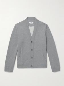 Кардиган из хлопкового джерси MR P., серый