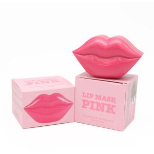 Гидрогелевая маска для губ, 20 шт./1 упаковка. Kocostar Lip mask pink