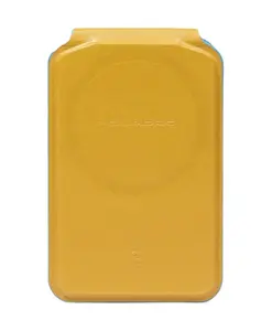 Кожаный кошелек MagSafe с перезаряжаемым трекером. Piquadro, желтый