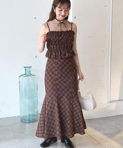 tiptop/【Комплект】Комплект: бюстье со сборками и юбка