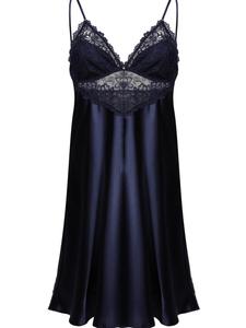 Vivisence Пеньюар '2038' в темно-синем цвете