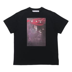 Футболка pattern arrow printing loose fit short sleeve black Off-White, черный