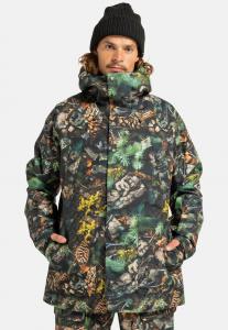 Куртка для сноуборда DC Shoes TUNDRA, Gsm Pine Photo Camo/Green