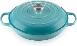 Жаровня чугунная Le Creuset с эмалированным покрытием, 3500 мл, морской