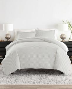 Комплект постельного белья Elegant Designs с узором, размер Full/Queen Ienjoy Home, цвет grey quatrefoil
