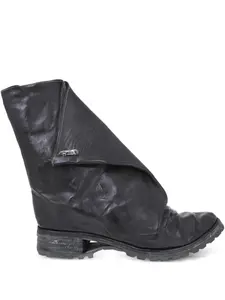 Ботинки в сложенном виде на молнии Carol Christian Poell, серый