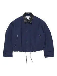 Бомбер с нашивкой-логотипом Acne Studios, синий