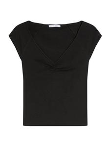 Bershka Футболка в черном цвете