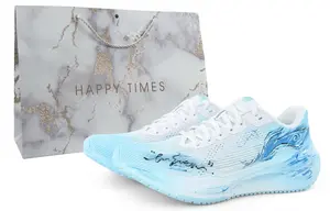 Кроссовки LiNing Wuyue 2.0 с амортизацией, противоскользящим и износостойким покрытием, низкие, для фитнес-тестов и экзаменов, для бега, мужские., raging waves (special shopping bag)