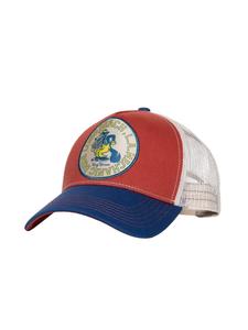 Бейсболка King Kerosin Trucker Cap Mechanic Dude кирпично-красного цвета