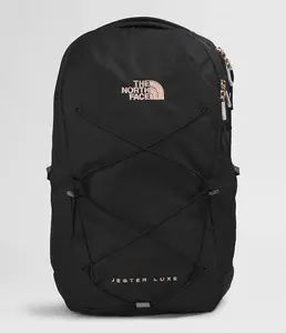 Женский рюкзак Jester Luxe The North Face, TNF Black Heather/Burnt Coral Metallic