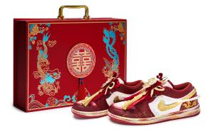 Jordan Кроссовки Air 1 Vintage Unisex низкие Red/White/Gold