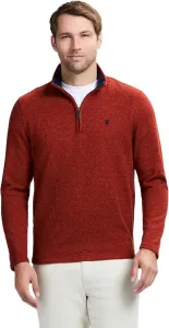 Свитер флис Quarter Zip — LT Grey HTHR IZOD