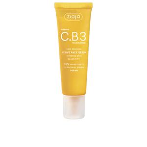 Увлажняющая сыворотка для ухода за лицом Vitamina c.b3 niacinamida serum facial activo Ziaja, 30 мл
