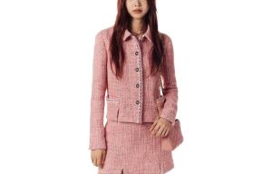 Куртка женская розовый Chanel, розовый