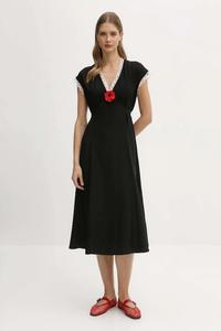 Платье из вискозы The Sleeper, черный