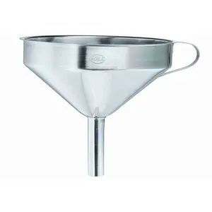 Воронка RÖSLE, съемное сито, нержавеющая сталь 18/10, можно мыть в посудомоечной машине, цвет edelstahlfarben