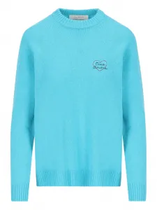 Кашемировый свитер Heartbeat Giada Benincasa, синий