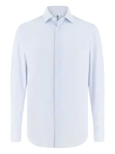 Рубашка узкого кроя с воротником Tokyo Boggi Milano, синий