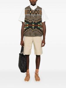 Kenzo шорты-карго для спецодежды, нейтральный цвет