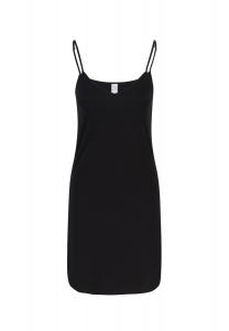 Нижнее платье/пеньюар на тонких бретельках 90см Elegance Nina von C., черный