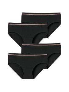 Трусы SCHIESSER Long Life Rib, черный