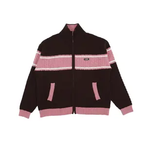 Nerdy Джемпер унисекс коричневый