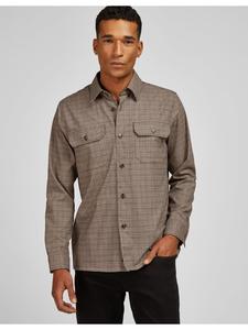 Рубашка цвета лесного ореха HECHTER PARIS