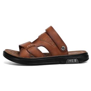 Mulinsen Пляжные сандалии мужские коричневые/хаки, цвет Khaki
