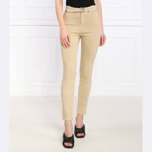 Джинсы скинни Susan Pinko, коричневый