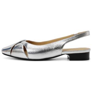 Сандалии с ремешком 3 см женские Senda, Silver