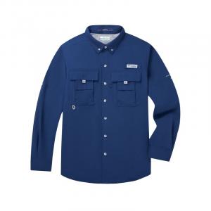 Columbia Рубашка для рыбалки Bahama Unisex Blue