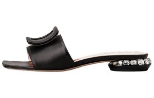 Roger Vivier Тапочки-слайды женские черные