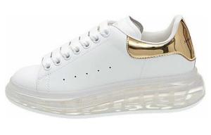 Кроссовки женские Alexander Mcqueen, белый / золотой