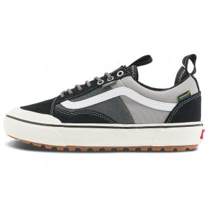 Vans Олд скул износостойкие низкие треккинговые ботинки унисекс черные, цвет Black