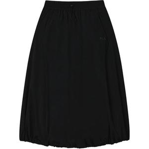 FILA Оригинальная повседневная длинная юбка для женщин Jet Black BK