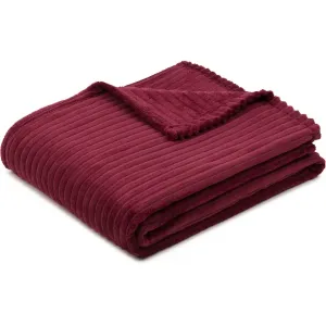 Покрывало Feincord Kuscheldecke, мягкое и уютно теплое Gözze, Beere