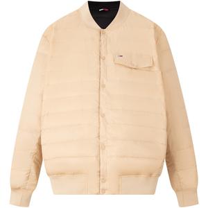 Tommy Hilfiger Мужская пуховая куртка, Black/Khaki AB4