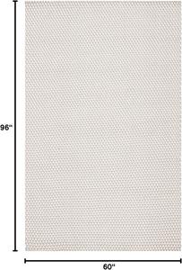 Ковер ручной работы из хлопка SAFAVIEH, 153 x 244 см, Salem Collection Beige/Ivory SLM102B