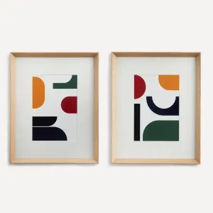 Комплект из 2 картин Arty Room - El Corte Inglés, разноцветный