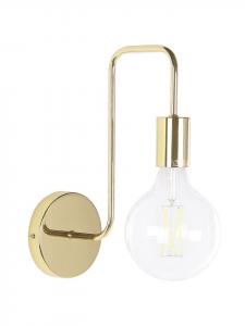 Beliani Настенные светильники SAVENA золотистого цвета - (Ш) 23 x (В) 32 x (Д) 23 см