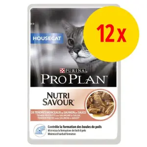 Влажный корм для кошек с океанической рыбой Purina Pro Plan, 12 x 85 г